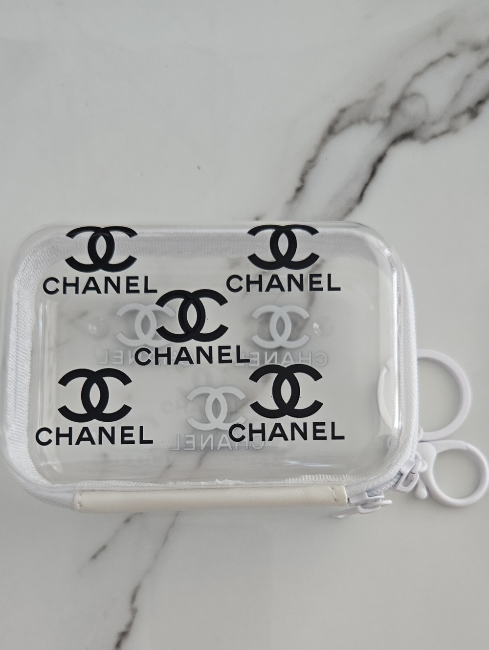 Mini Clear Card & Key Holder